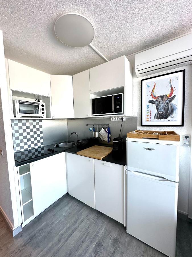 לה-גרו-דו-רואה Studio Vue Port, Parking Prive, Terrasse, Clim מראה חיצוני תמונה