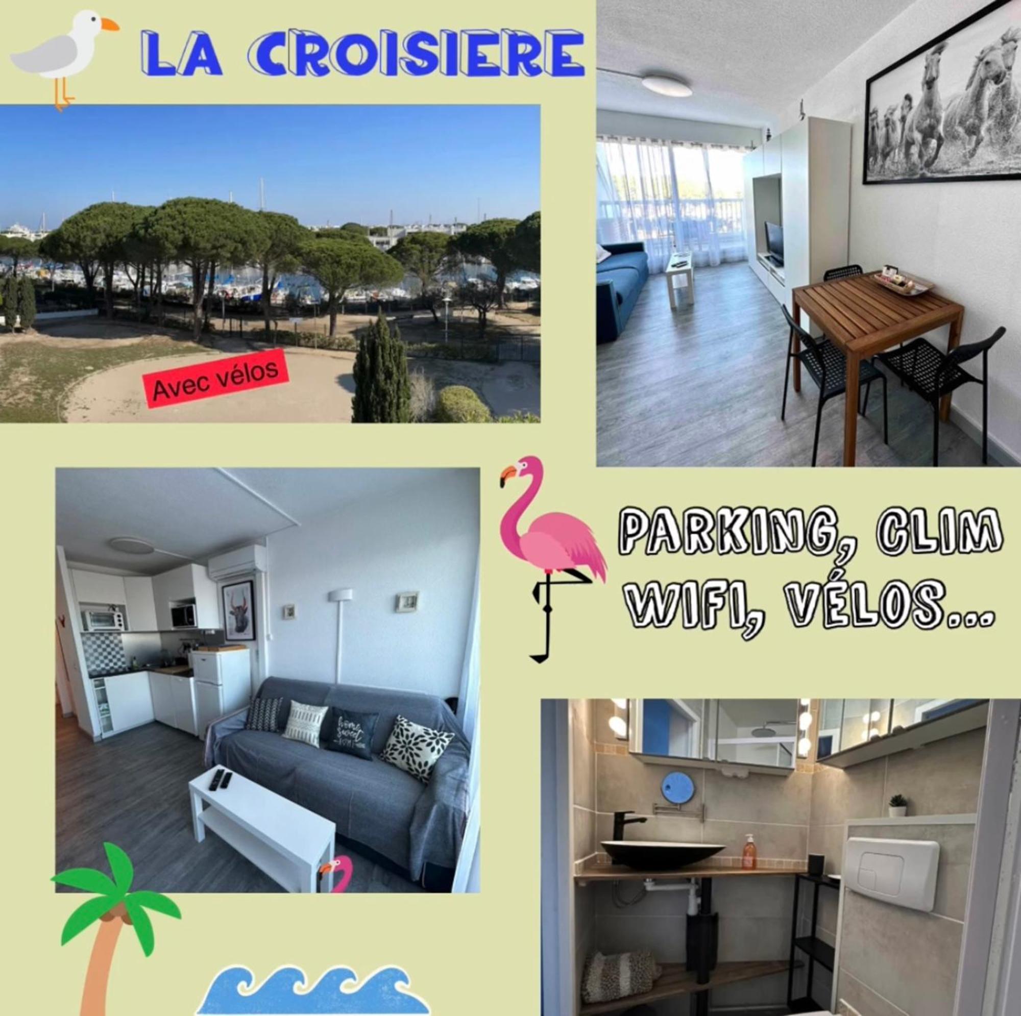 לה-גרו-דו-רואה Studio Vue Port, Parking Prive, Terrasse, Clim מראה חיצוני תמונה